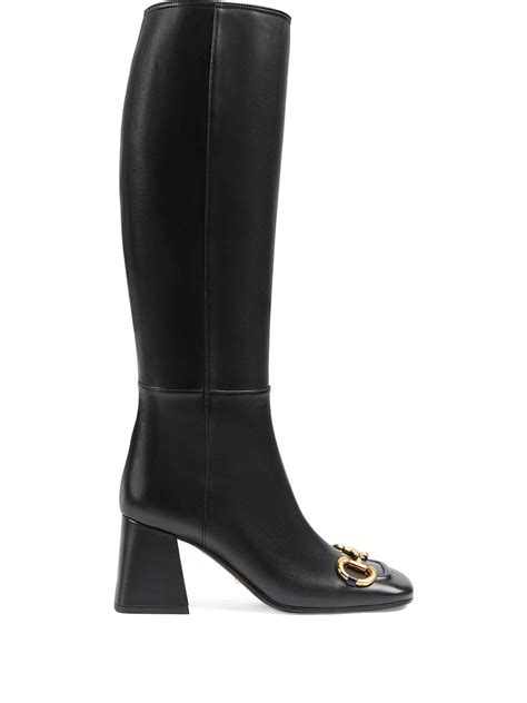 gucci bamboo shoes|gucci print thigh high boots.